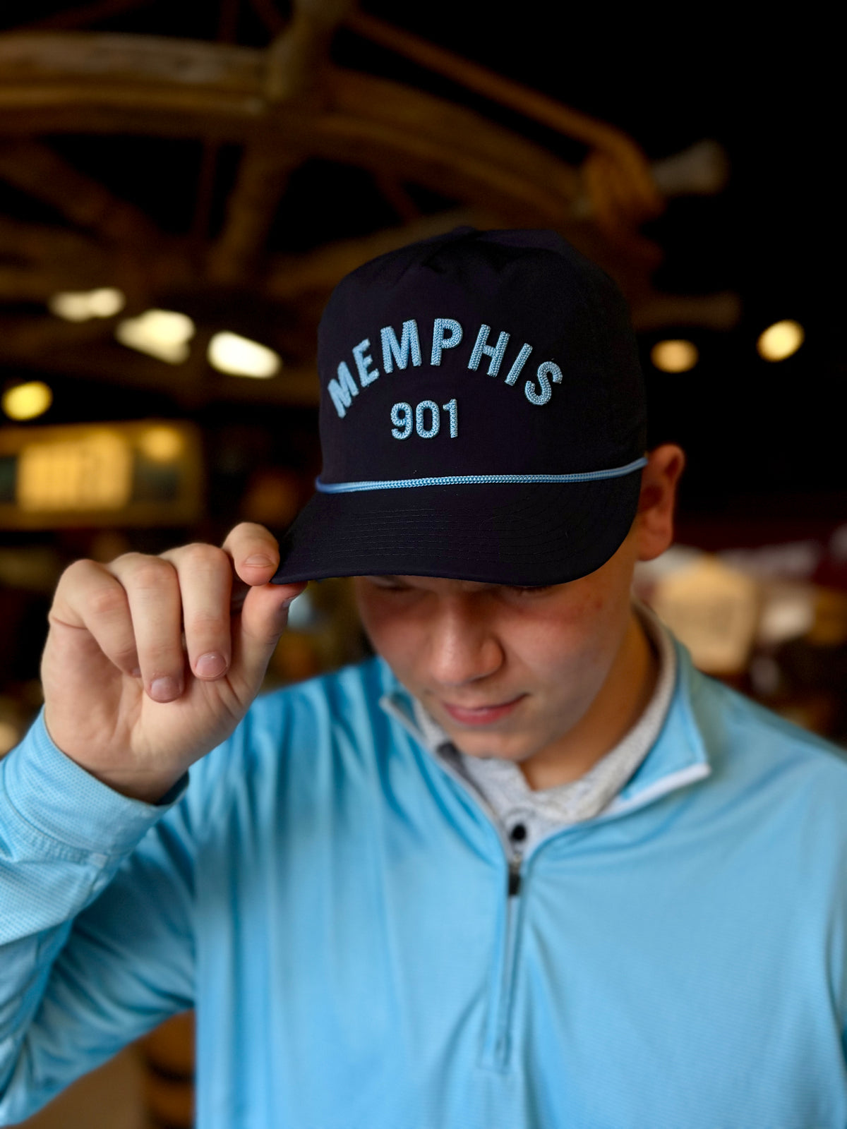 Memphis Stitch Rope Hat