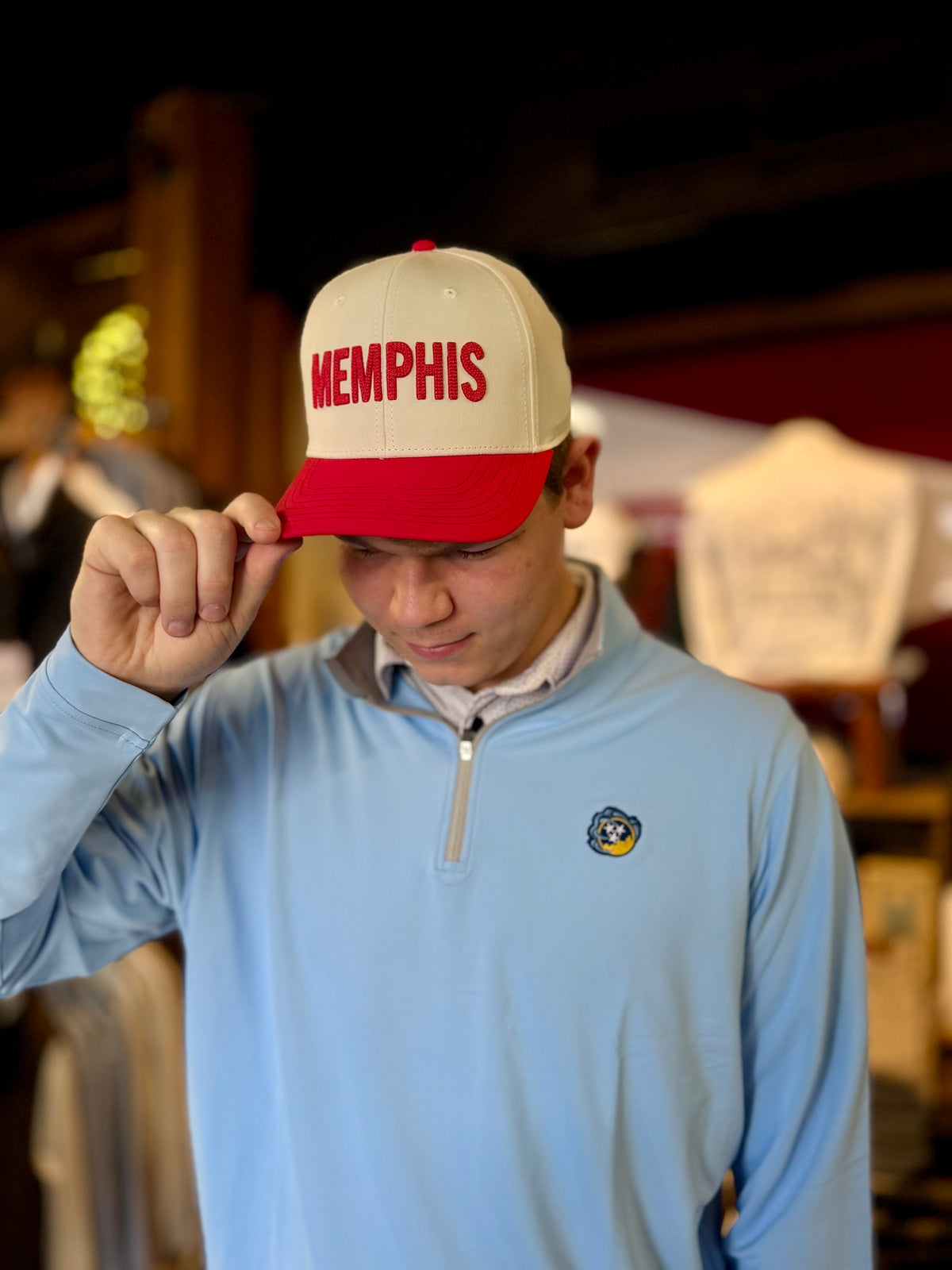 Memphis Headline Two-Tone Hat