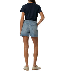 Jane High Rise Denim Shorts Peaceful