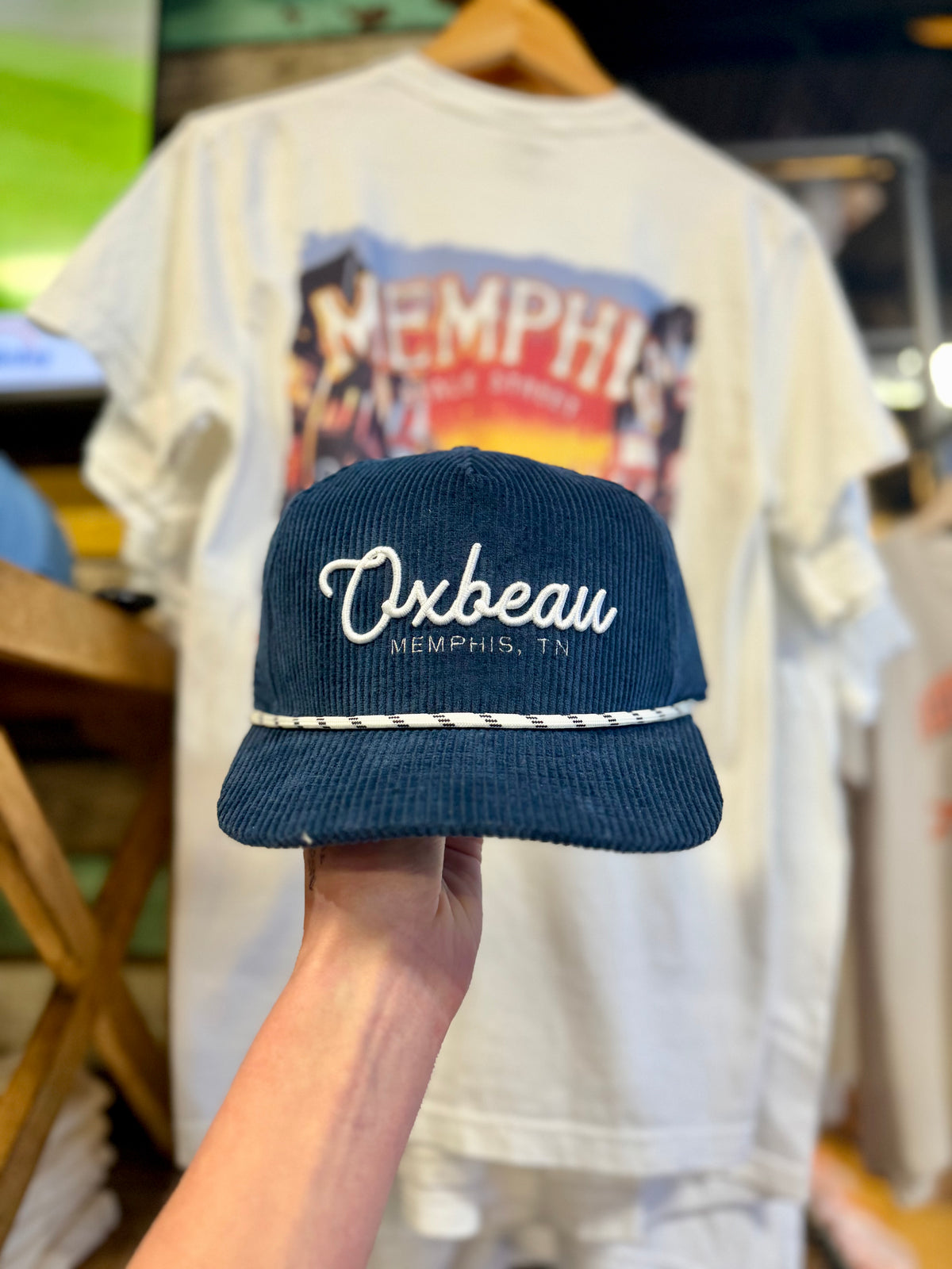 Oxbeau Script Rope Hat