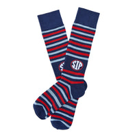 Stripe SIP Dress Socks