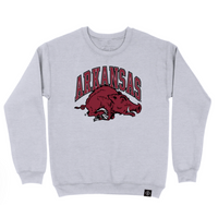 Vault Arkansas Running Razorback Sweatshirt