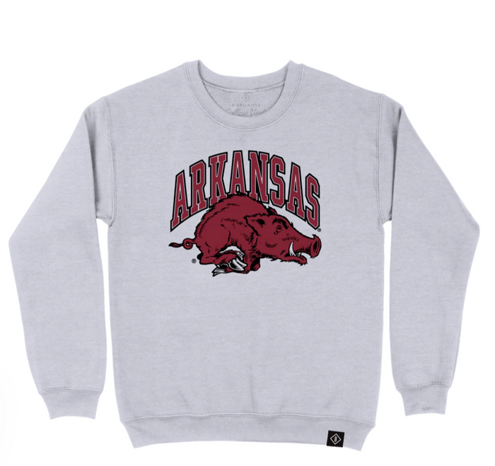 Vault Arkansas Running Razorback Sweatshirt