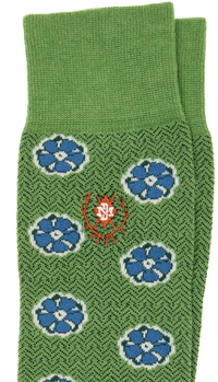 Floral Peruvian Pima Sock SALE