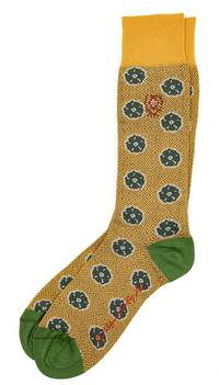 Floral Peruvian Pima Sock SALE