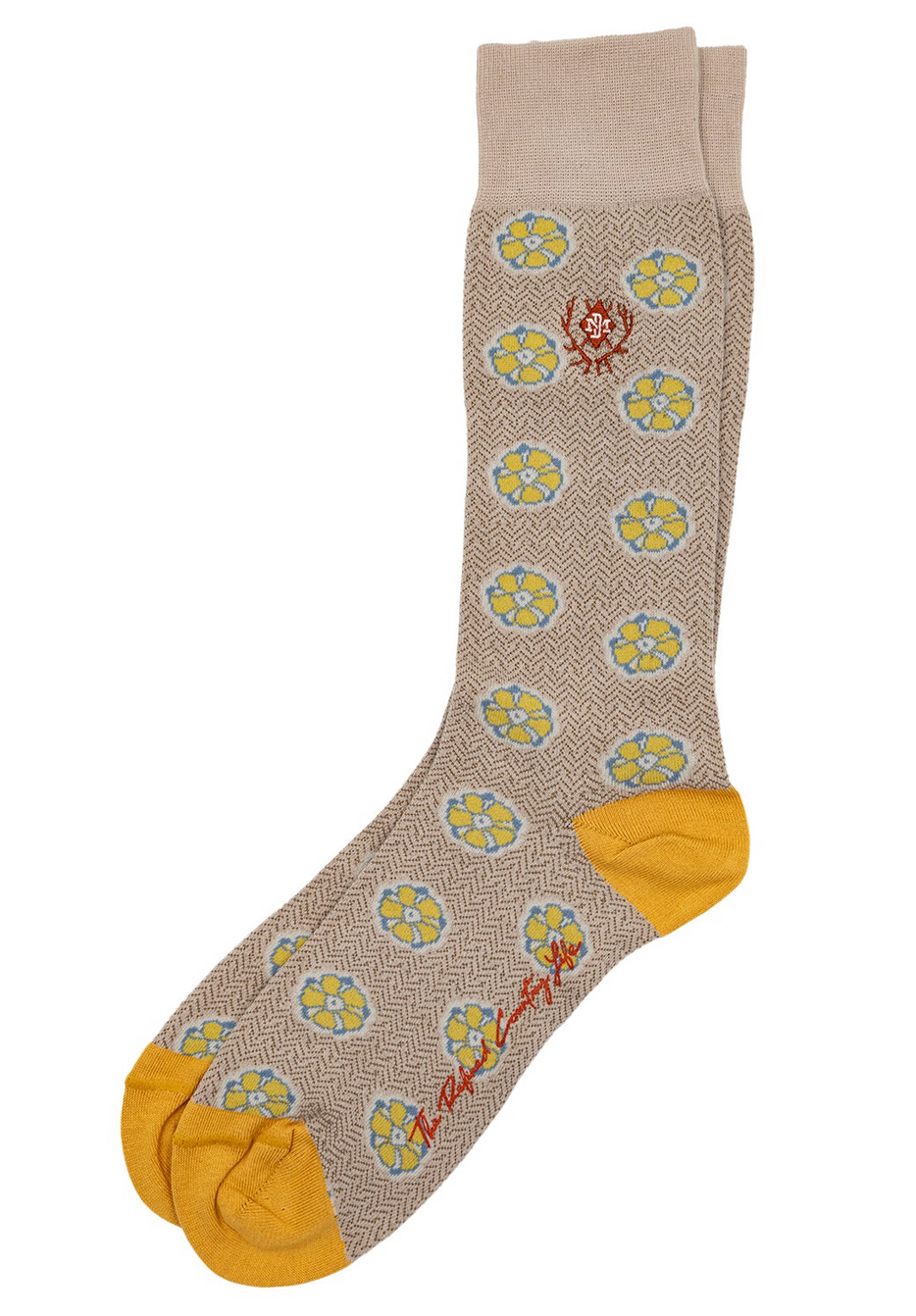 Floral Peruvian Pima Sock SALE