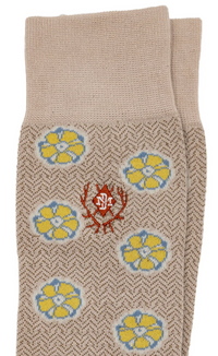 Floral Peruvian Pima Sock SALE
