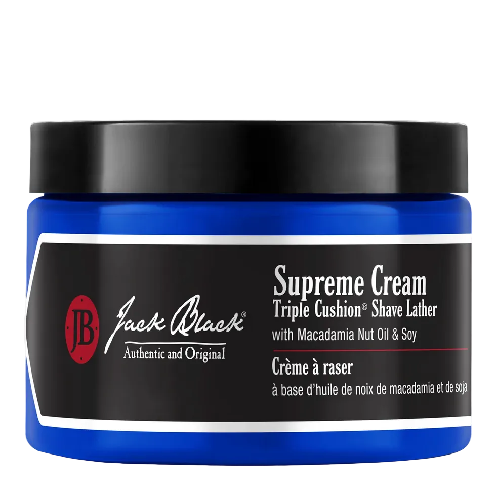 Supreme Cream Triple Cushion Shave Lather 9.5 oz. Jar