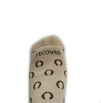 Horseshoe Ankle Sock Green/Sand (2-Pack)