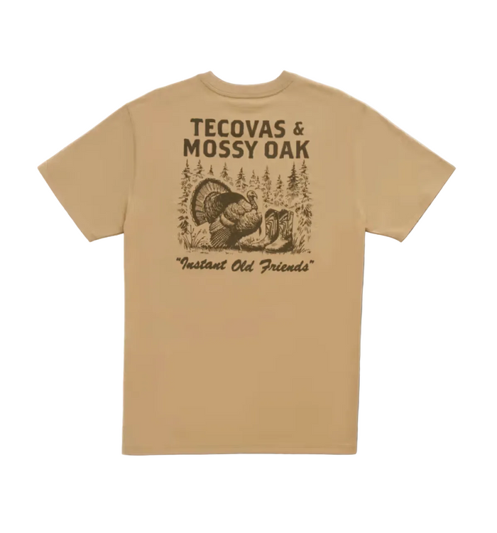 Men's Tecovas x Mossy Oak Turkey and Boots Tee