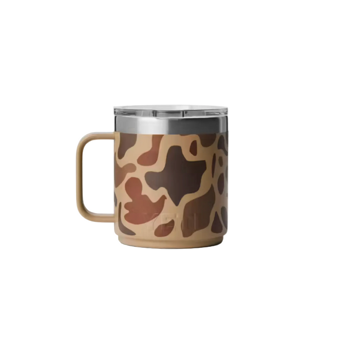 Rambler 10oz Stackable Mug Wetland Camo