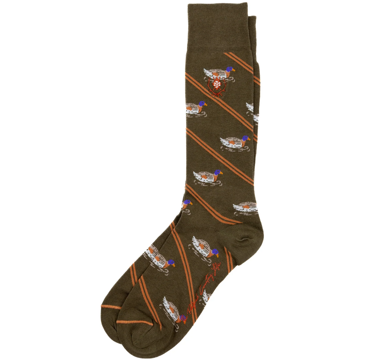 Wood Duck Peruvian Sock