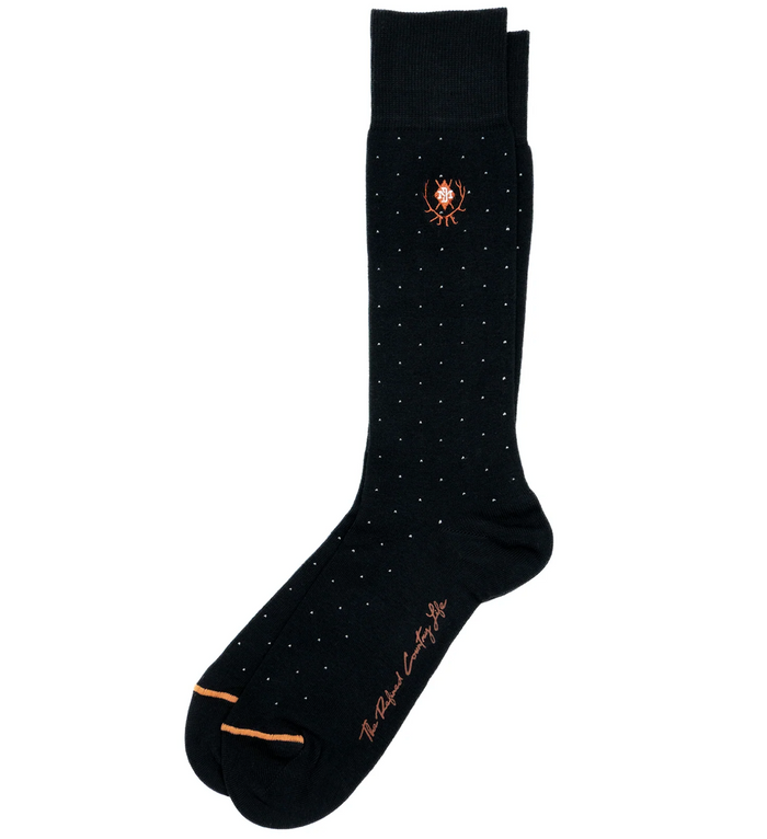 Pin Dot Peruvian Sock