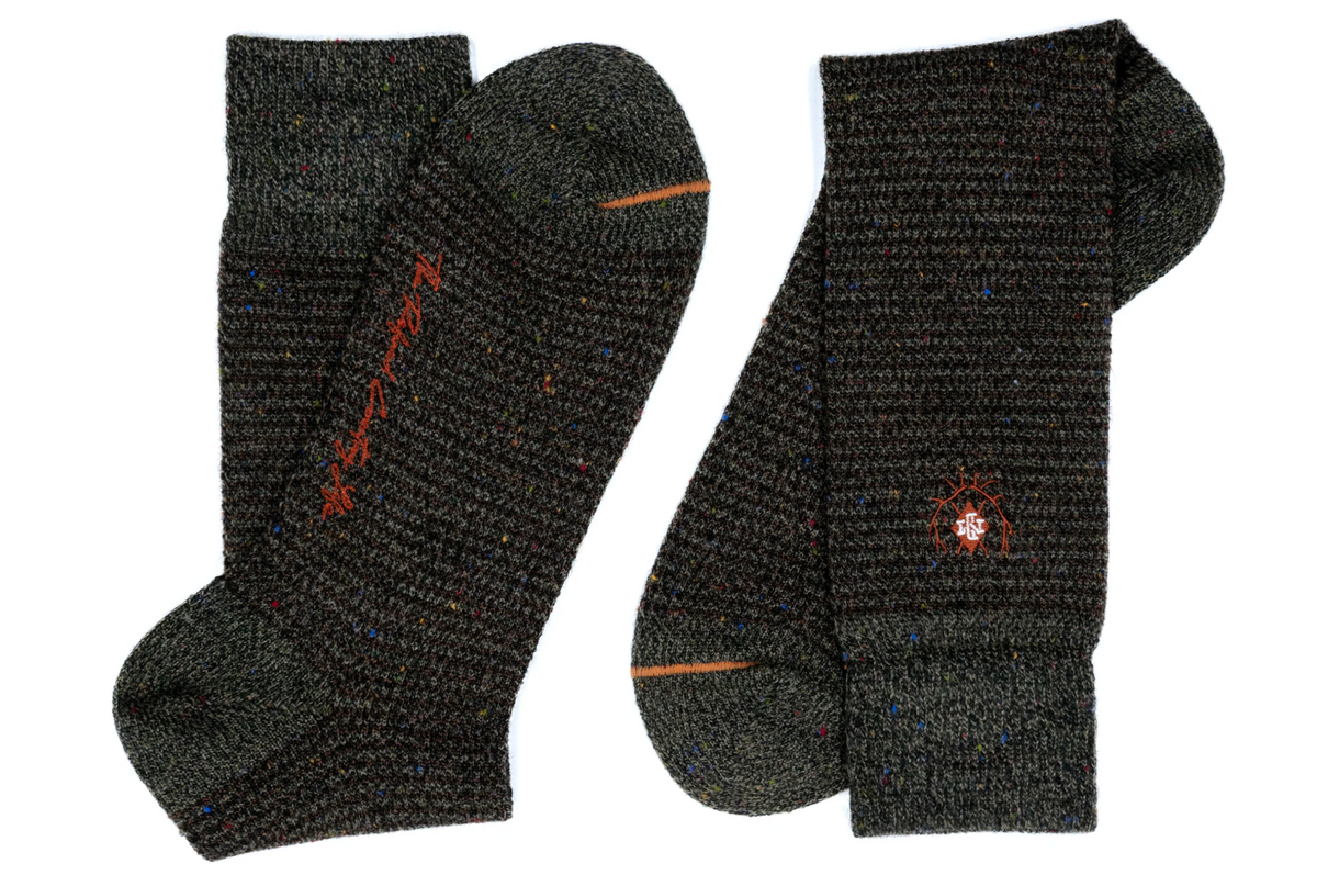 Alpaca Stripe Sock