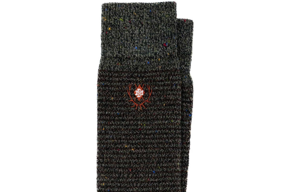 Alpaca Stripe Sock