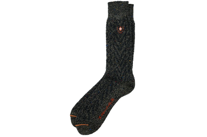 Chevron Alpaca Sock