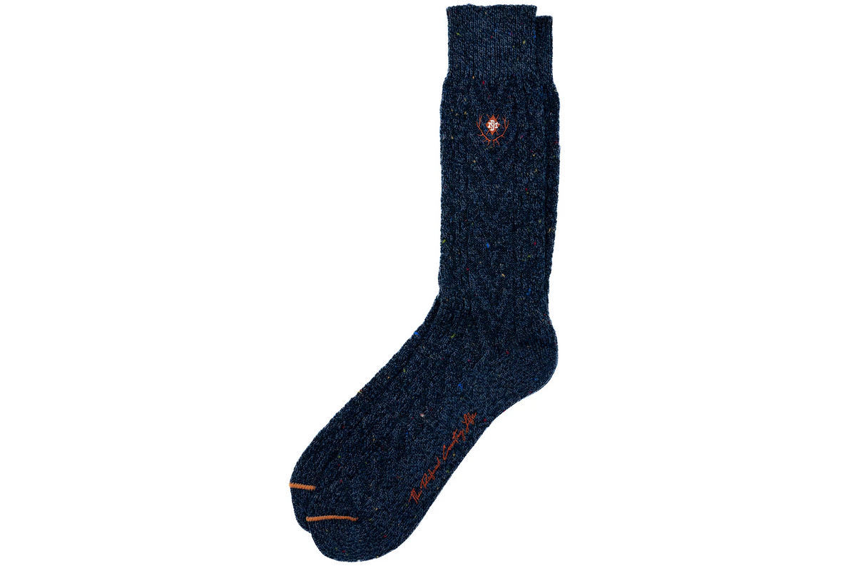 Chevron Alpaca Sock