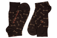 Horse Bit Peruvian Pima Sock