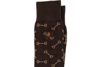 Horse Bit Peruvian Pima Sock