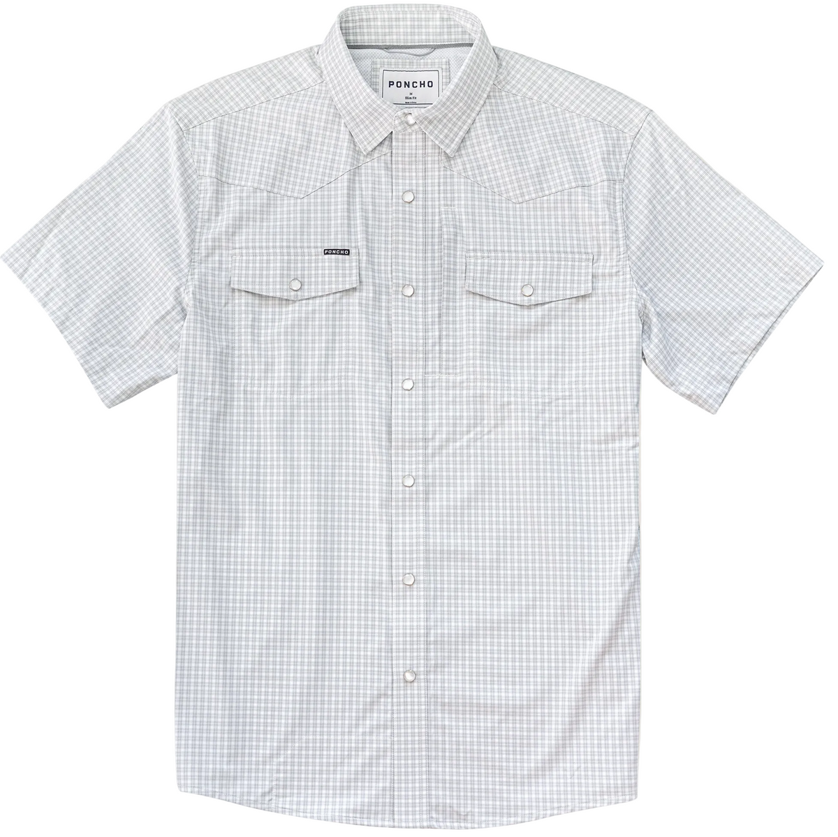 Poncho Western Pearl Snap Shirt