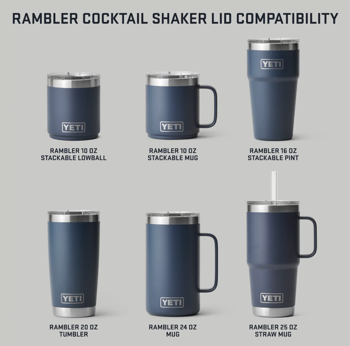 Rambler Cocktail Shaker Lid