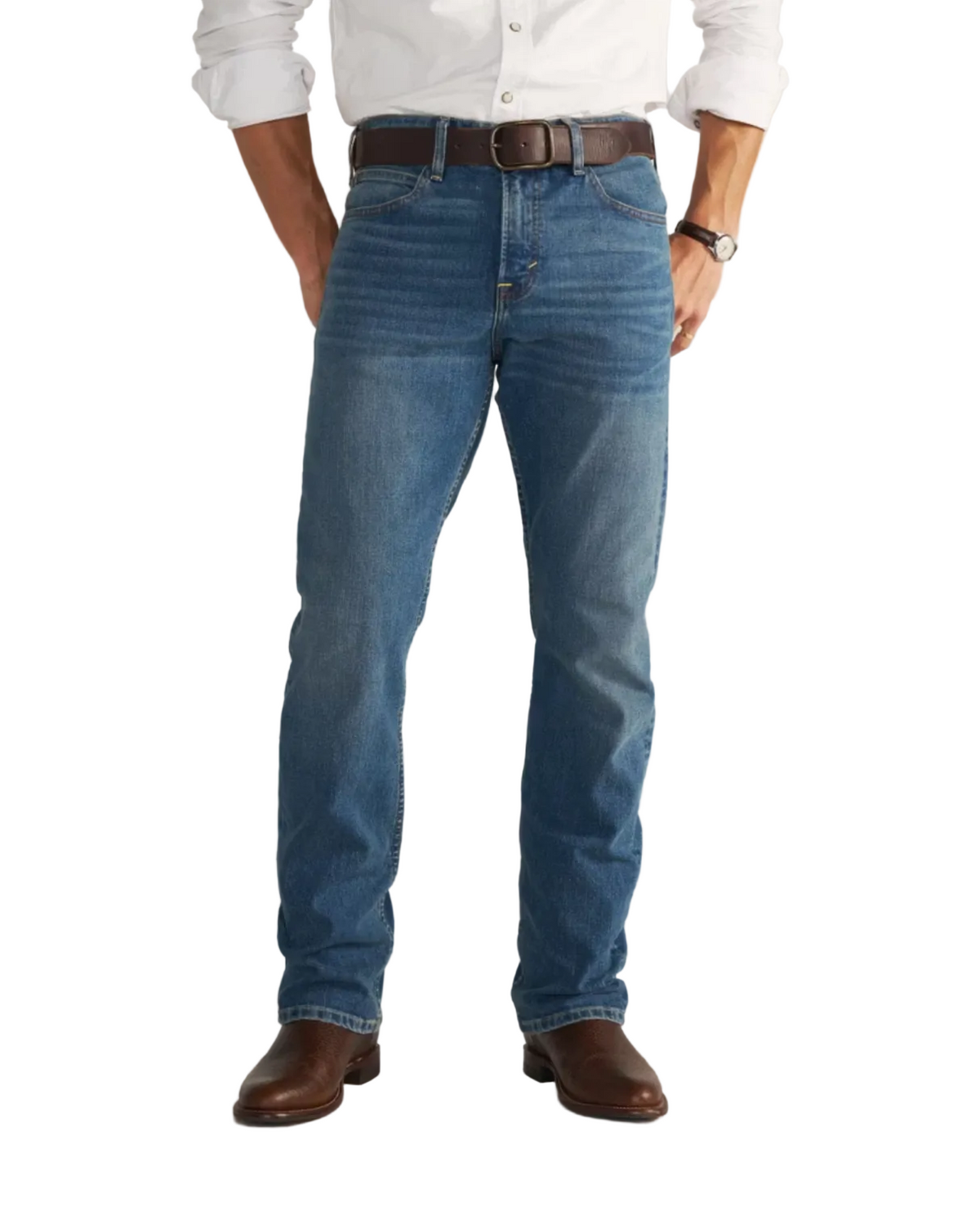Men's Slim Straight Stretch Denim