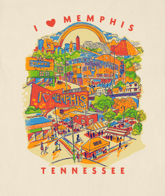 I Heart Memphis Hoodie