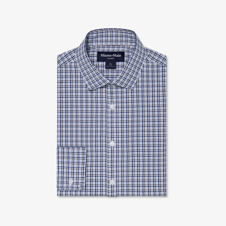Leeward Doug Plaid LS Dress Shirt