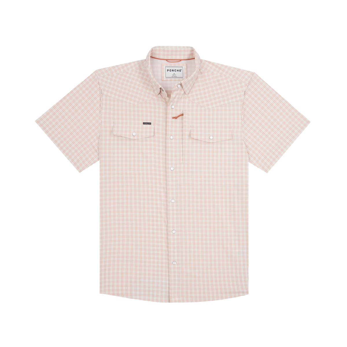 Poncho Western Pearl Snap Shirt