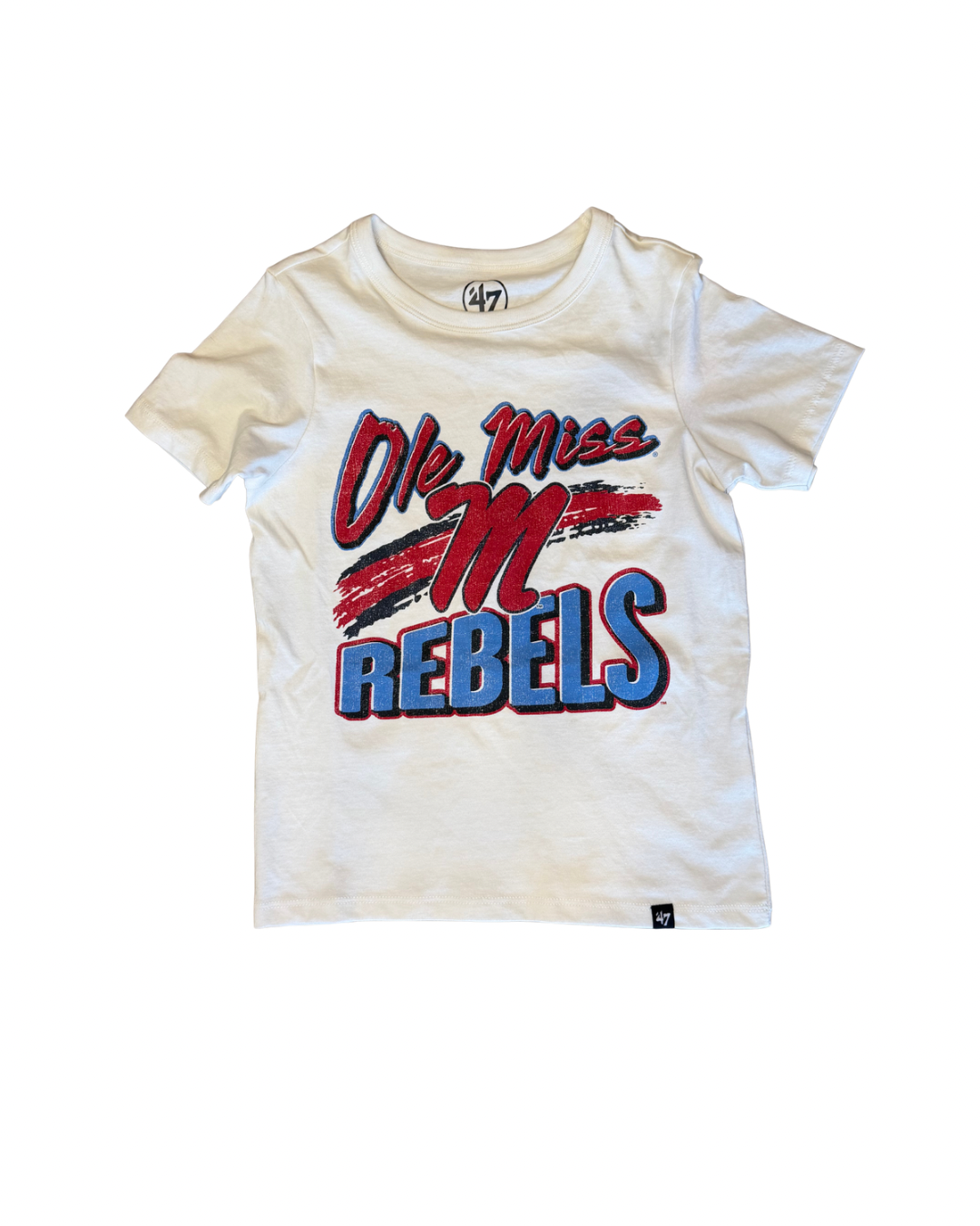 Youth Ole Miss Dime Time Franklin Tee