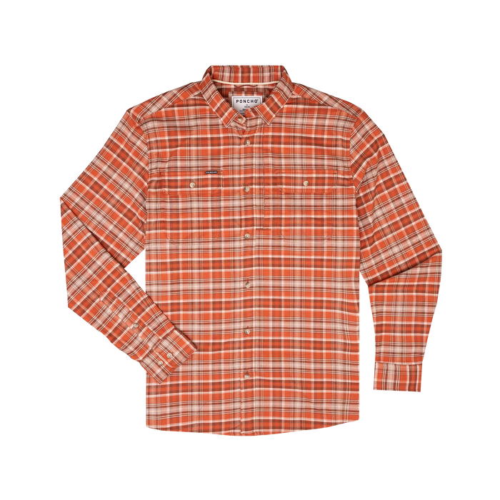 Poncho Flannel Long Sleeve