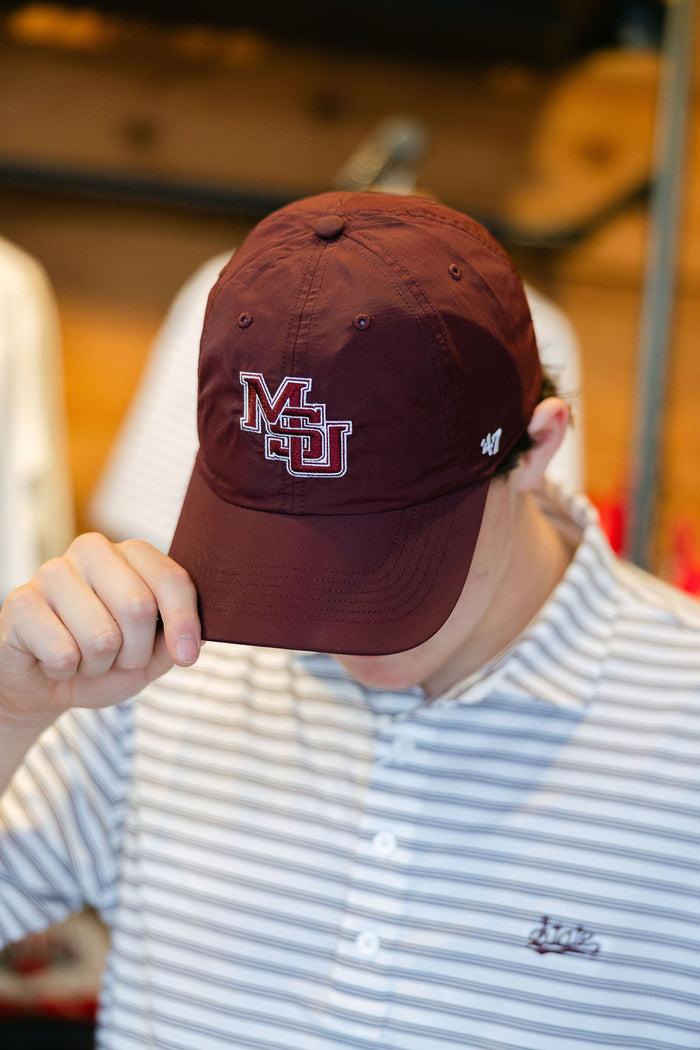 Mississippi State Vintage brrr Maroon Clean Up