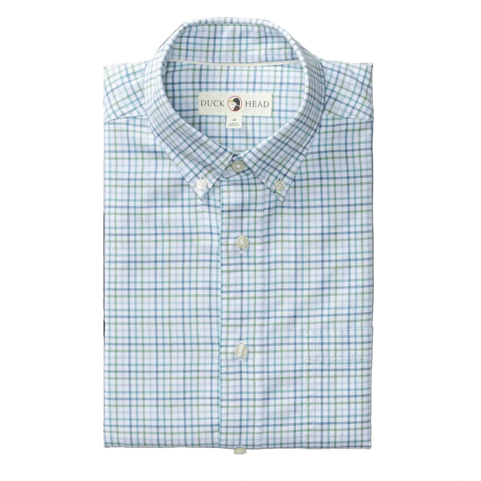 Cooke Plaid Cotton Oxford Sport Shirt