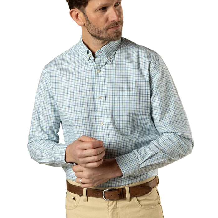 Cooke Plaid Cotton Oxford Sport Shirt