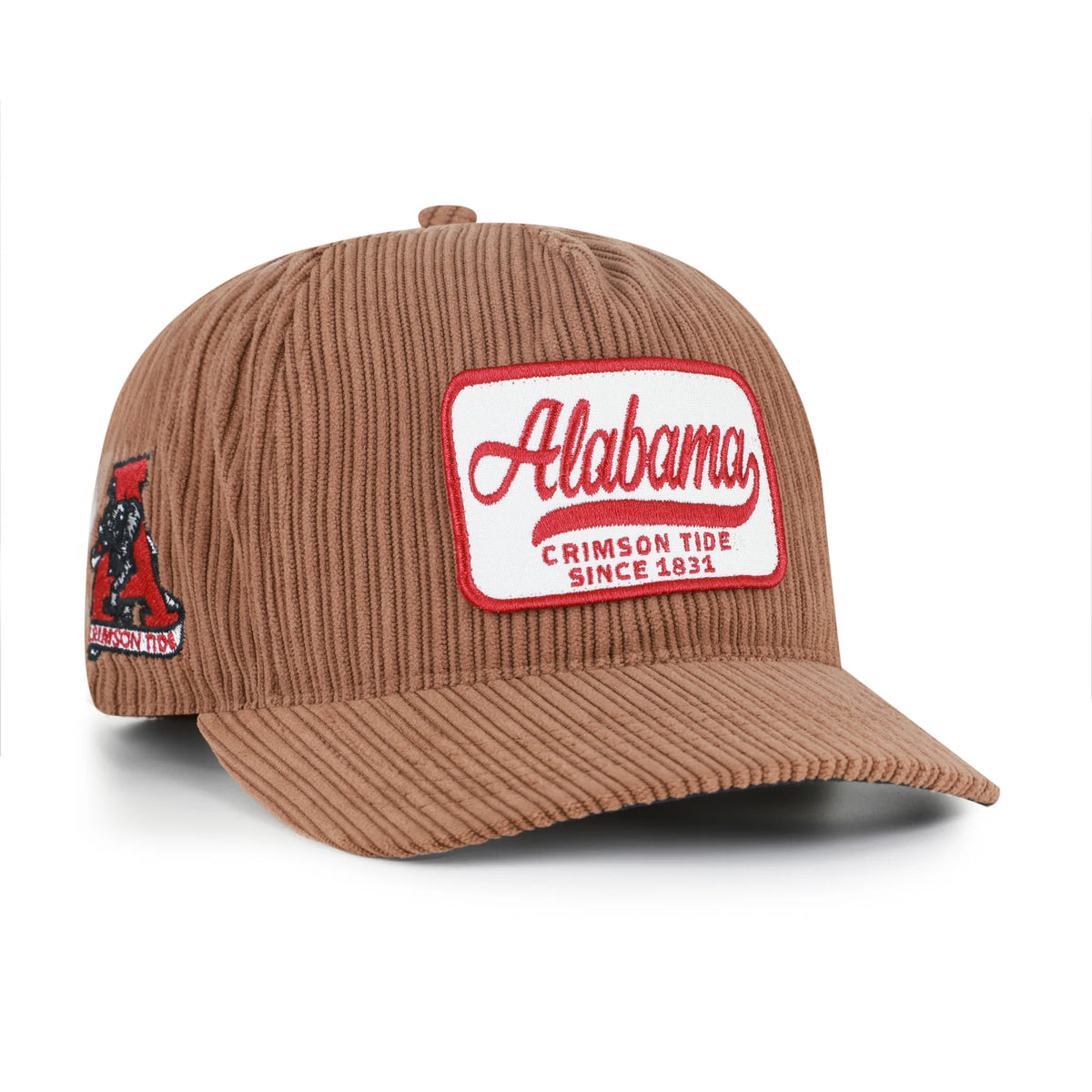 Alabama Crimson Tide Vin Pinecone Cord Patch 47 Hitch Hat
