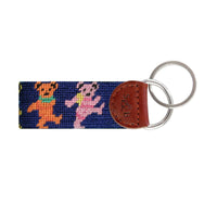 Dancing Bears Fob (Navy)