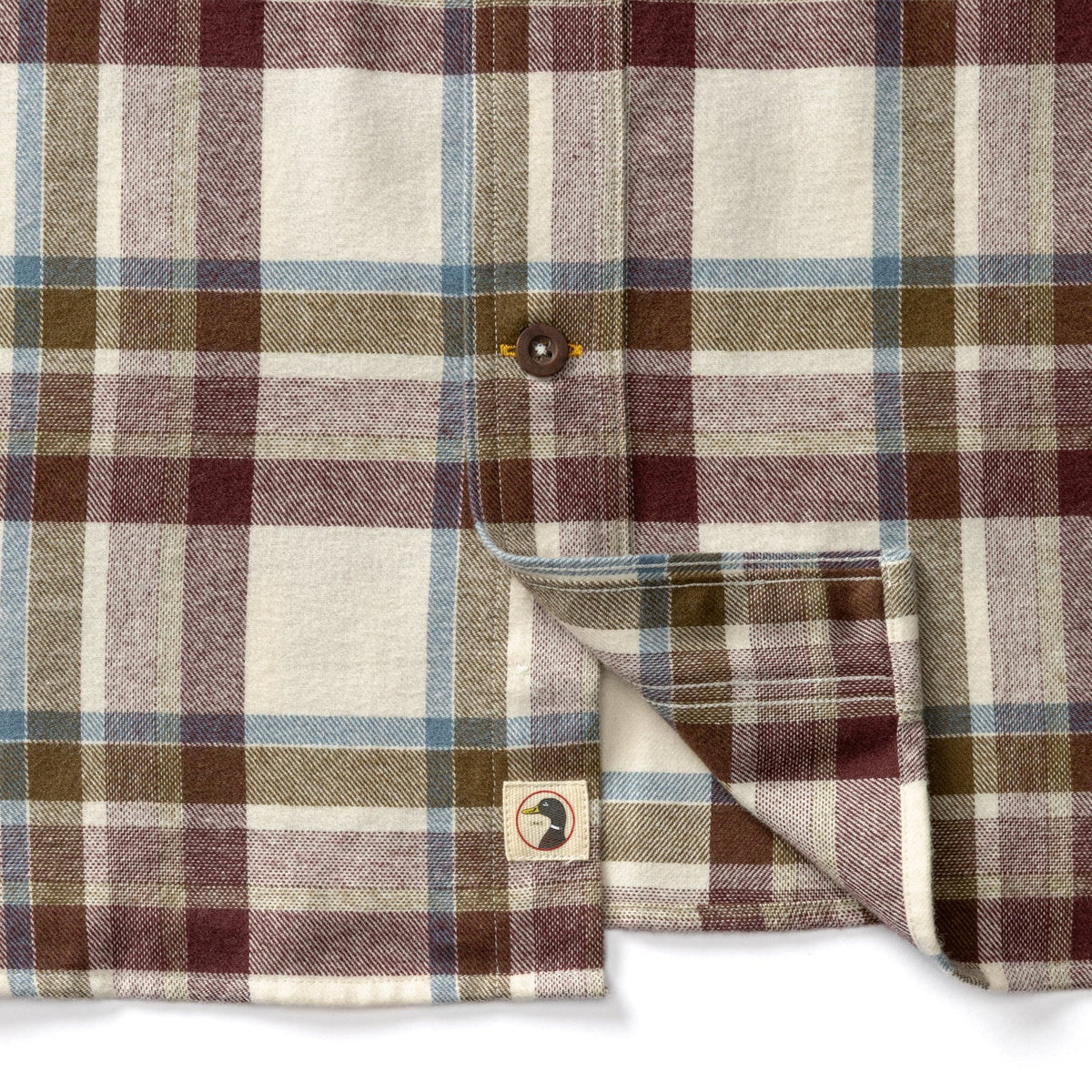Roane Plaid Flannel Sport Shirt
