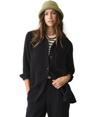 Jane Relaxed Double Cloth Shirt
