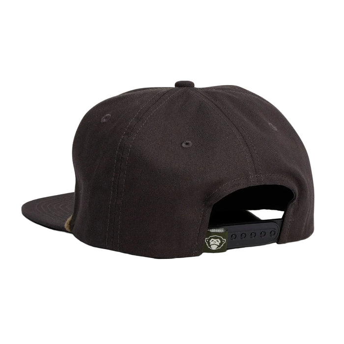Unstructured Snapback Hats - Osprey Prey : Black Twill