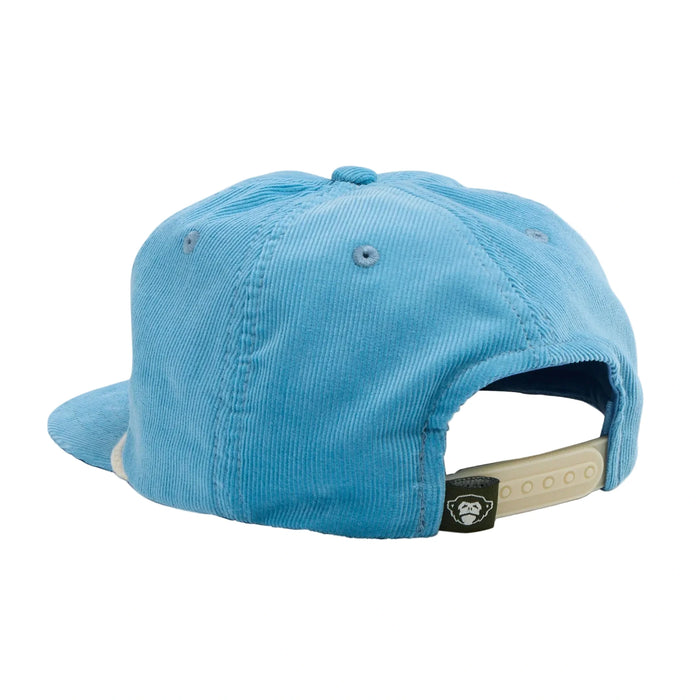 Unstructured Snapback Hats - Surfbird : Blue Corduroy