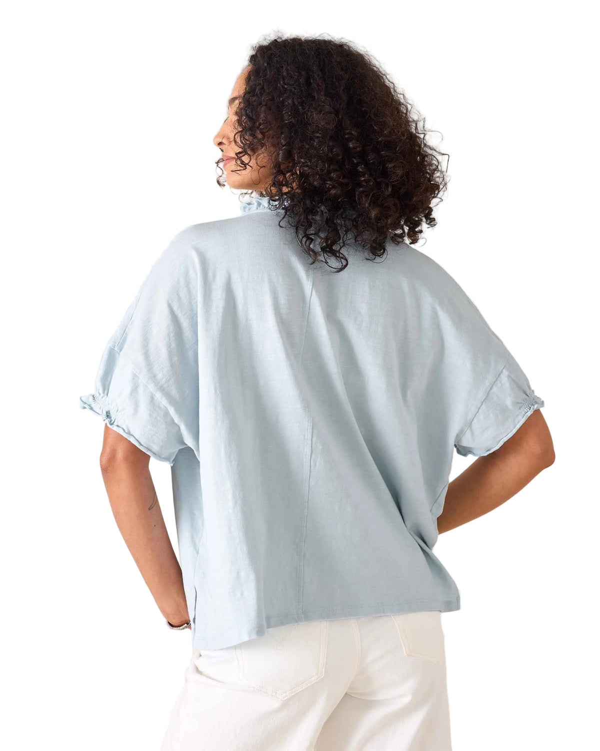 Amelia Ruffle Tee