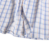 Plaid Seersucker Shirt