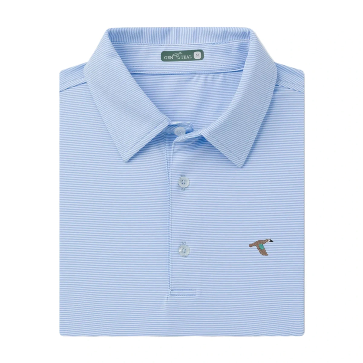 Club Pinstripe Performance Polo