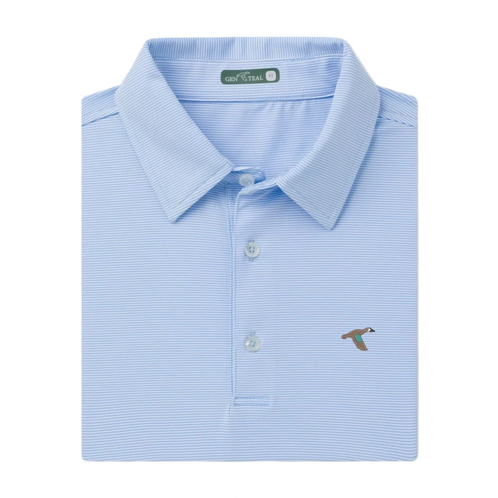 Club Pinstripe Performance Polo