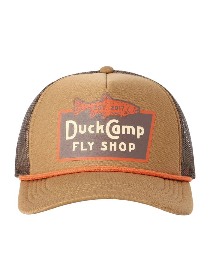DC Fly Shop Retro Trucker Pintail Brown