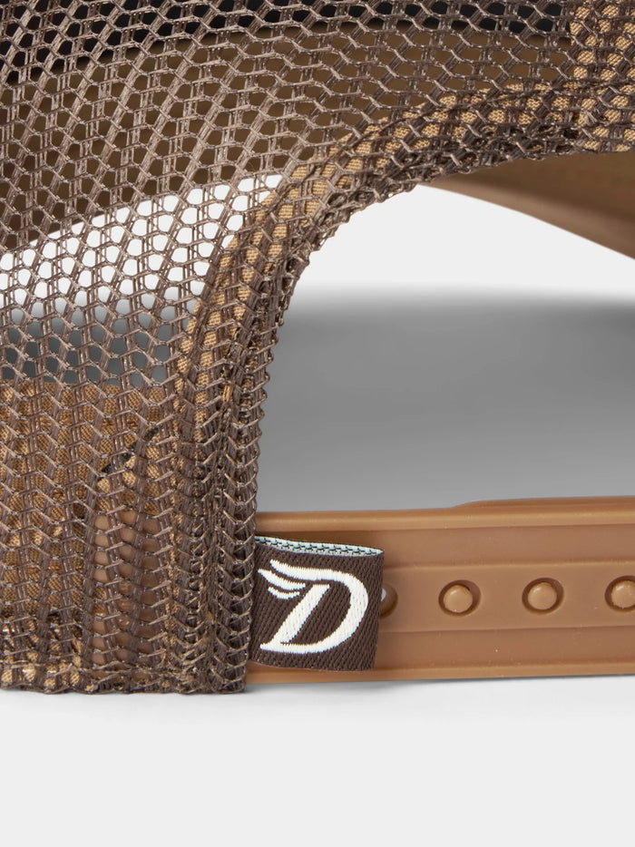 DC Fly Shop Retro Trucker Pintail Brown