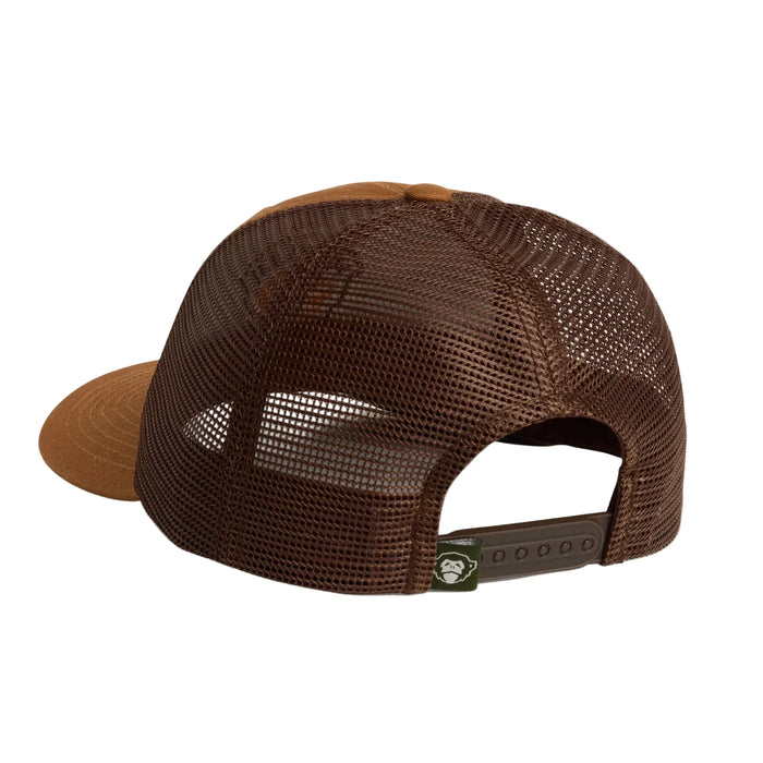Standard Hats - El Mono Badge : Duck Brown