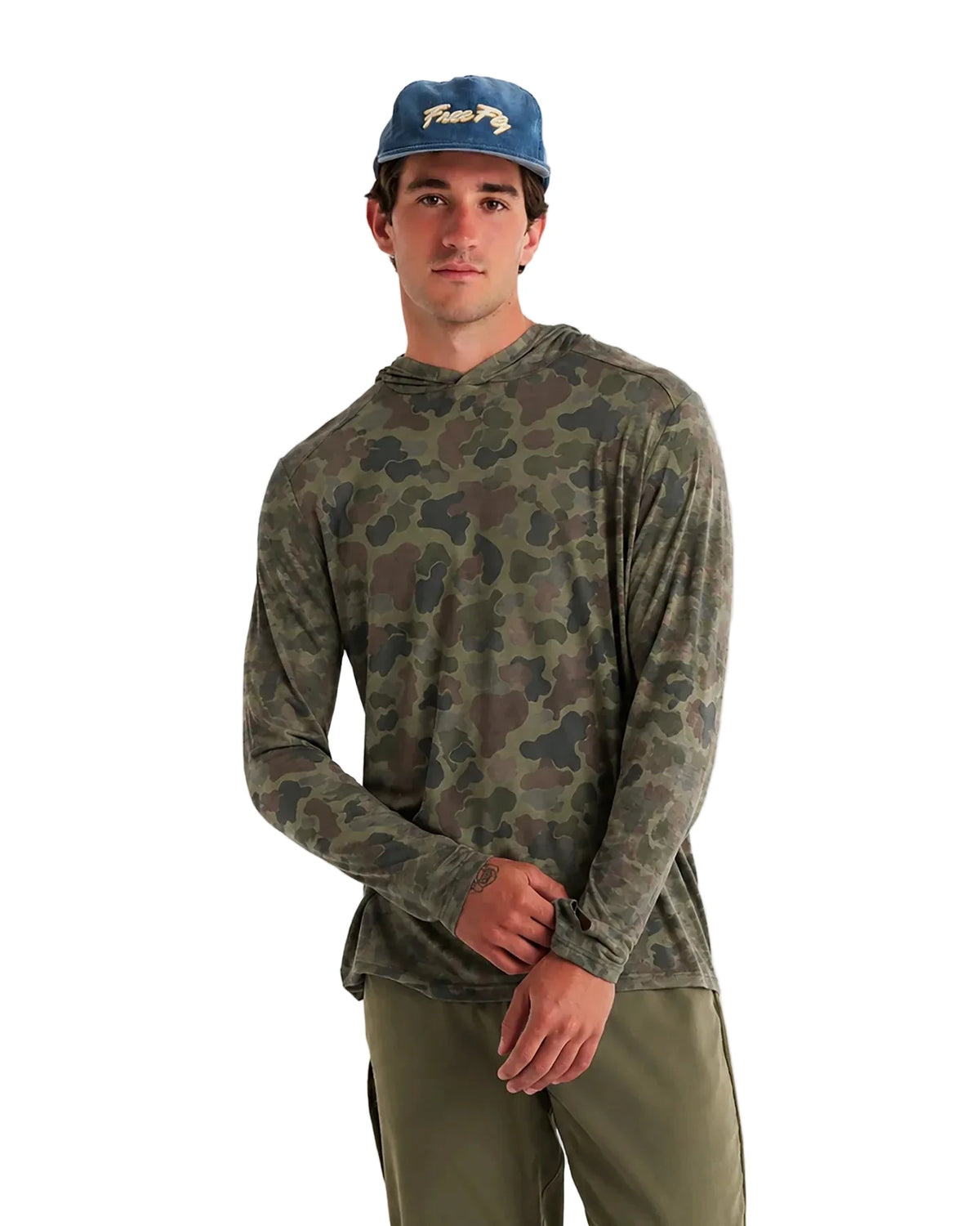 Mens Bamboo Shade Hoodie