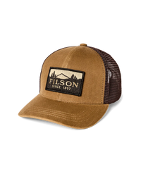 Scenic Waxed Logger Mesh Cap Dark Khaki