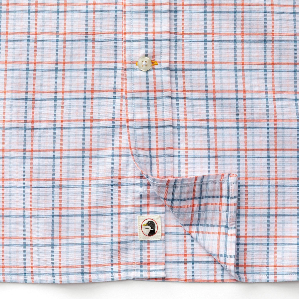 Cooke Plaid Cotton Oxford Sport Shirt